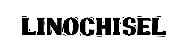 Lino Chisel Font