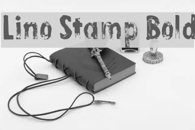 Lino Stamp Bold Example 1