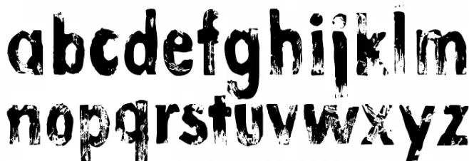 Lino Stamp Bold خط أحرف صغيرة