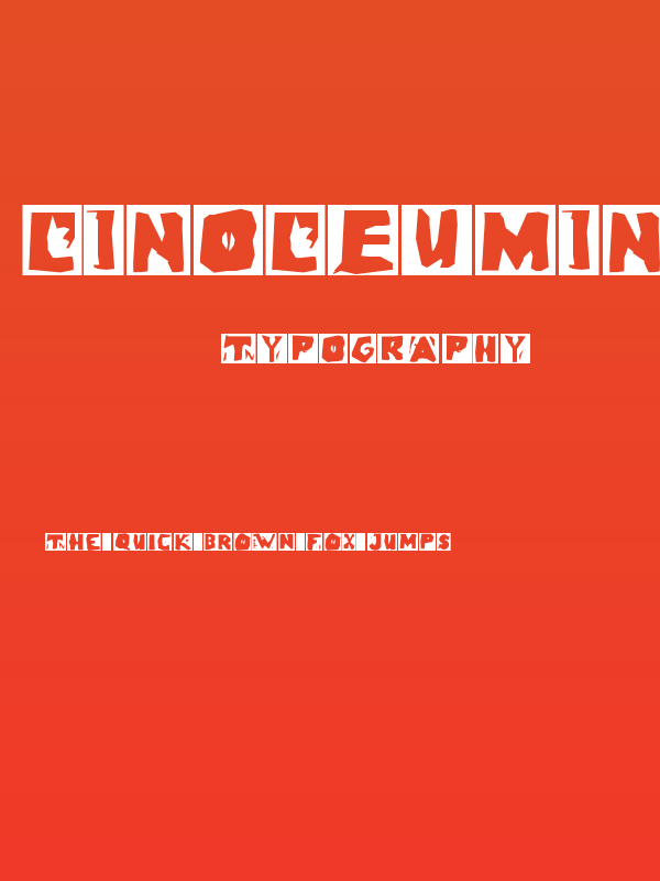 LinoLeumInvers Poster