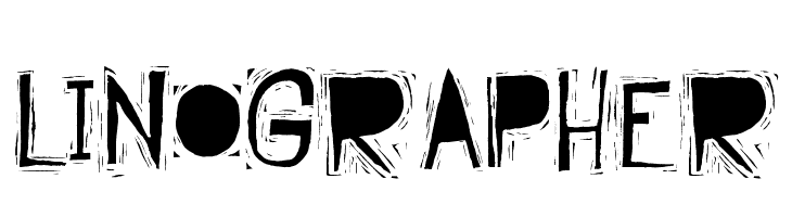 Linographer  font caratteri gratis