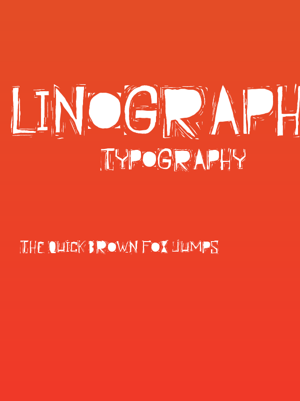 Linographer Poster