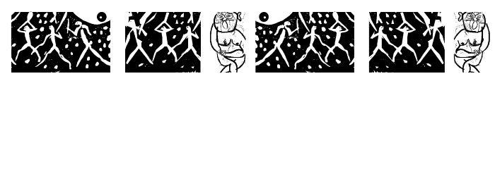 LinolCuts Font OTHER CHARS