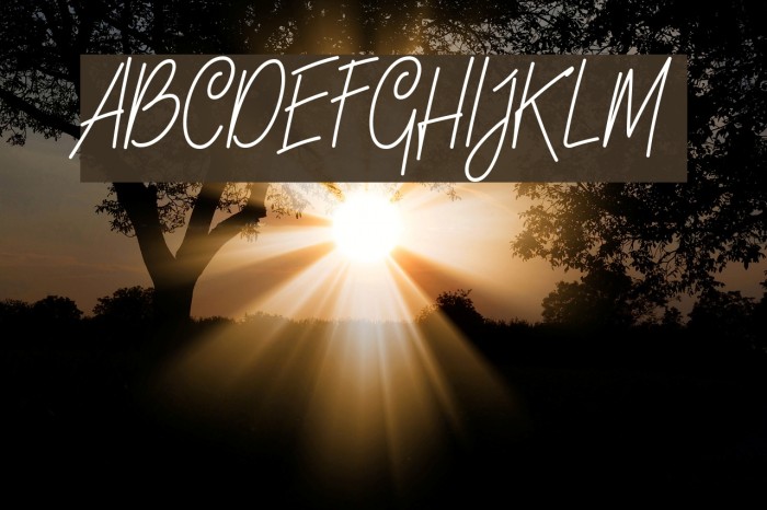 LinoleoScript Font examples