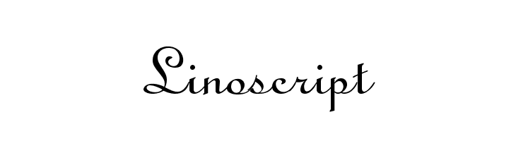 Linoscript Font