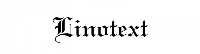 Linotext  font caratteri gratis