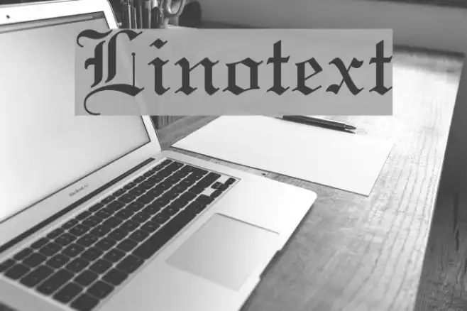 Linotext Example 3