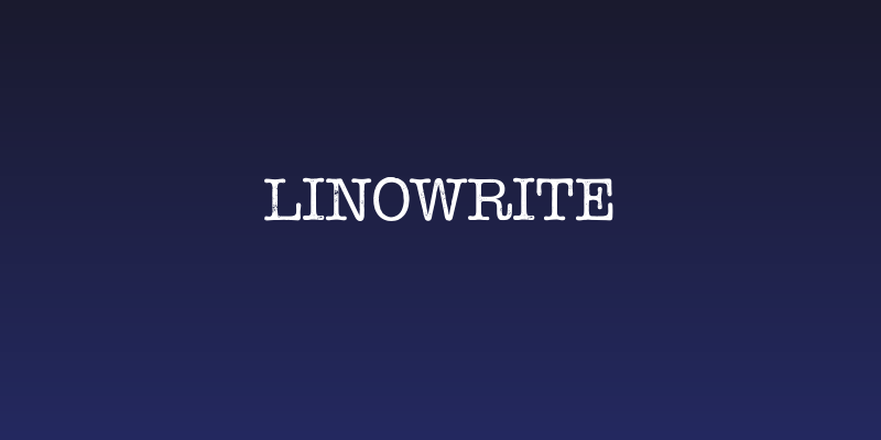 Linowrite Social Header