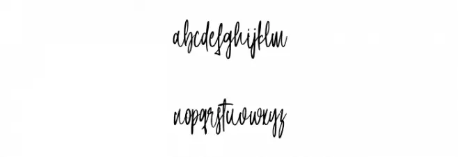 Lintang Kangen 字体 小写