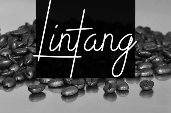 Lintang Font examples