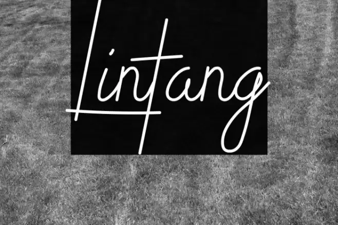 Lintang Font examples