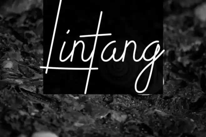 Lintang Font examples