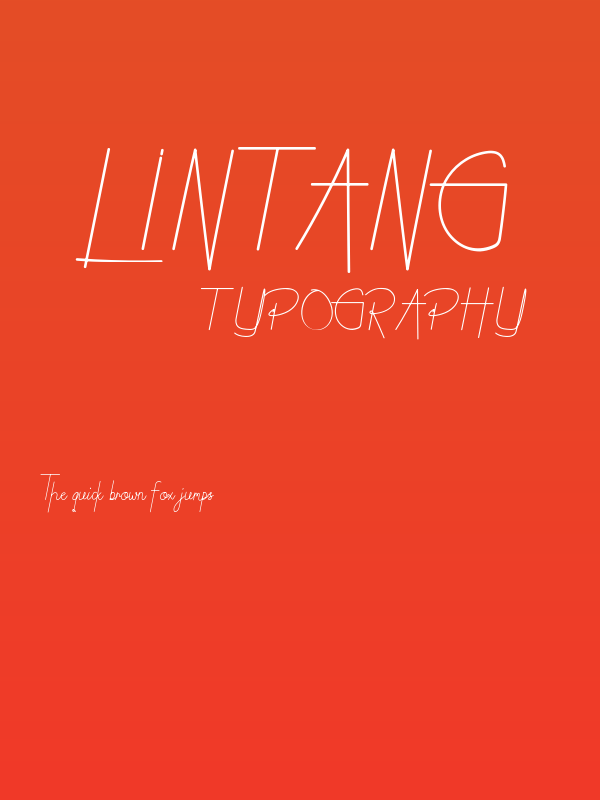 Lintang Poster