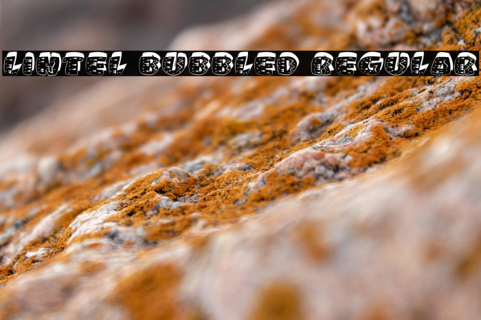 Lintel Bubbled Regular Example 2