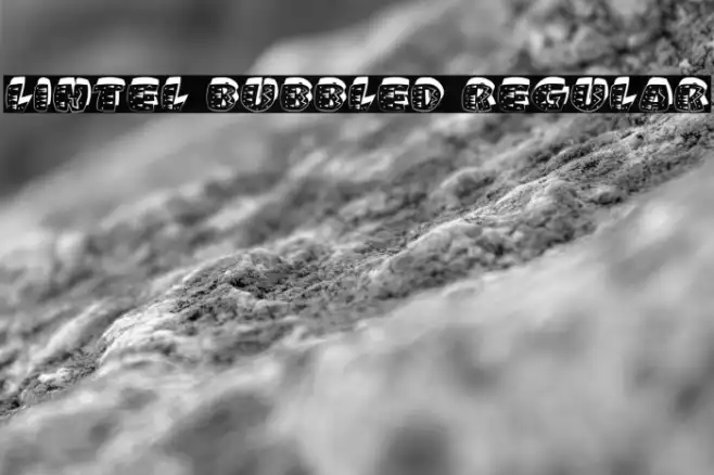 Lintel Bubbled Regular Example 2