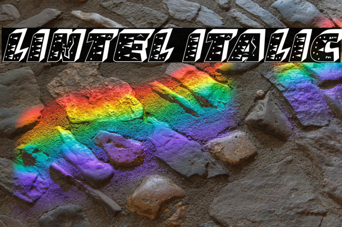 Lintel Italic Example 1