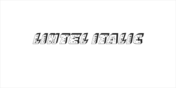 Lintel Italic Logo