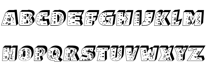 Lintel Regular Font LOWERCASE