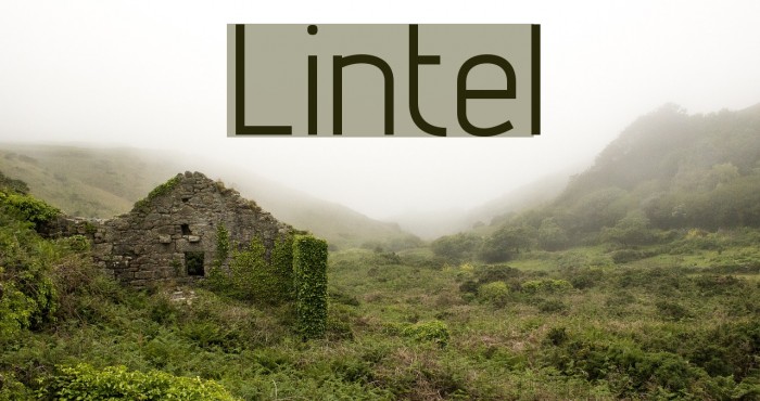 Lintel Font examples