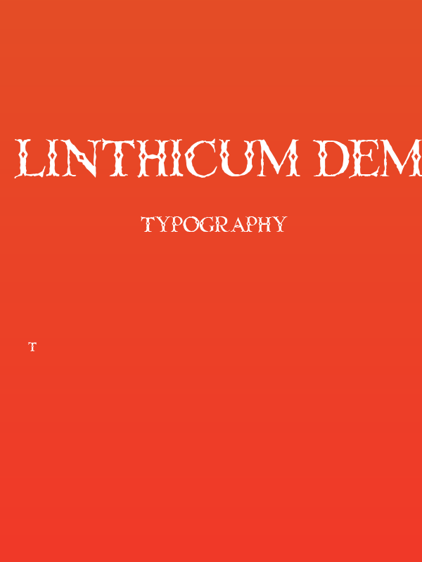 Linthicum Demo Poster