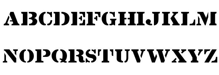 Lintsec Regular Font LOWERCASE