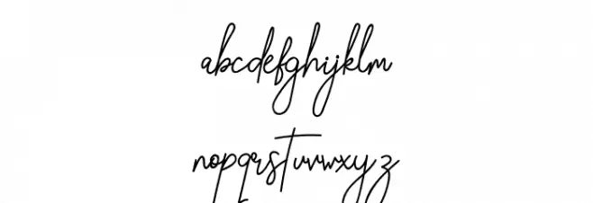 Linttang Font LOWERCASE