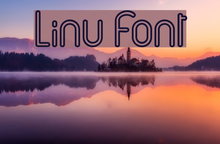 Linu Font examples