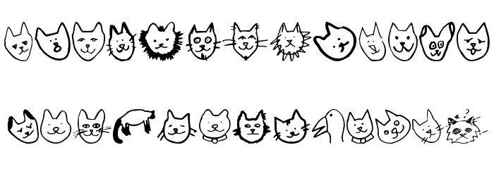 LinusFace AOE Font LOWERCASE