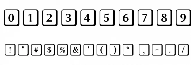 Linux Biolinum Keyboard خط محارف أخرى