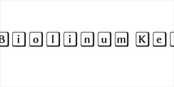 Linux Biolinum Keyboard Logo
