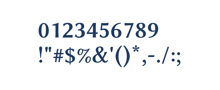 Linux Biolinum O Bold Other Characters