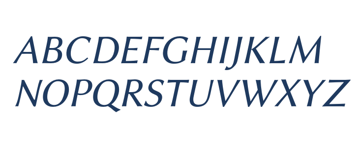 Linux Biolinum O Italic1 Uppercase