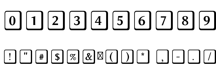 Linux Biolinum O Keyboard Fuentes OTROS CHARS