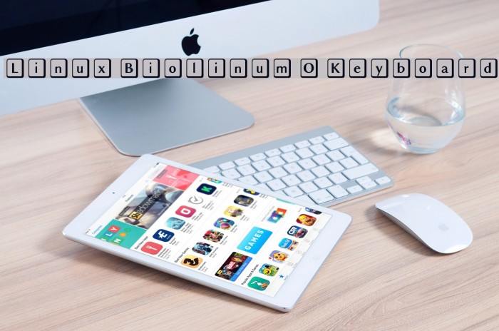 Linux Biolinum O Keyboard Fuentes examples