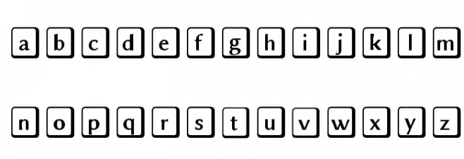 Linux Biolinum O Keyboard Caratteri MINUSCOLO