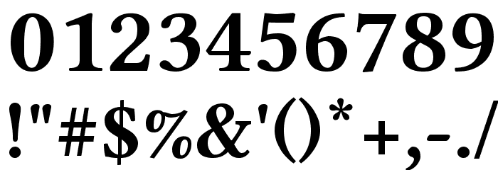 Linux Libertine Capitals Bold Font OTHER CHARS