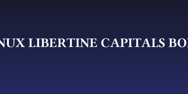 Linux Libertine Capitals Bold Social Header