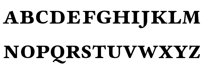Linux Libertine Capitals Bold Font LOWERCASE