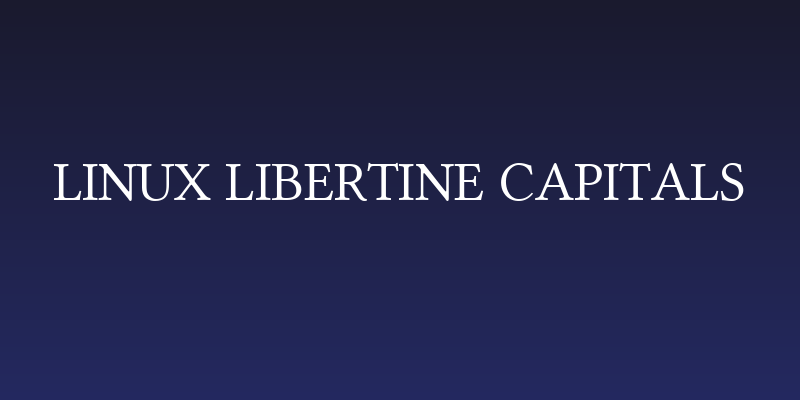 Linux Libertine Capitals Social Header