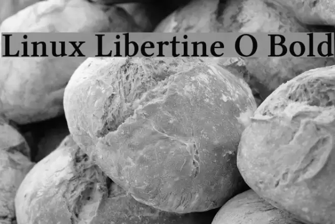 Linux Libertine O Bold examples