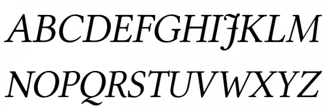 Linux Libertine O Italic