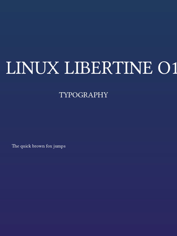 Linux Libertine O1 Poster