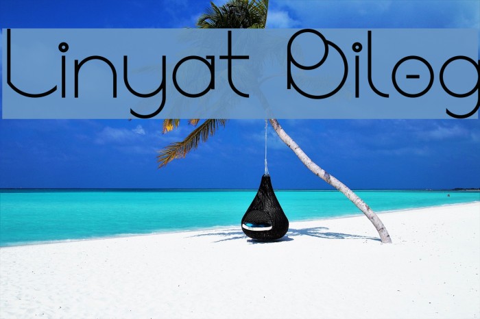 Linyat Bilog フォント examples