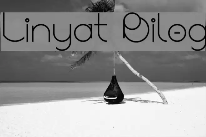 Linyat Bilog Font examples
