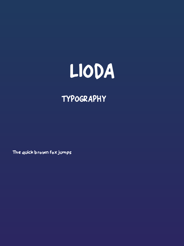 Lioda Poster