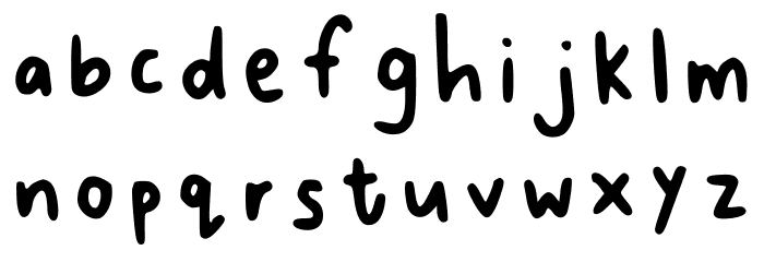 Lion Cub Regular Font LOWERCASE