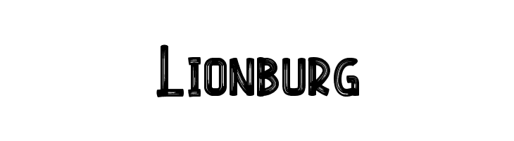 Lionburg  नि: शुल्क फ़ॉन्ट्स डाउनलोड