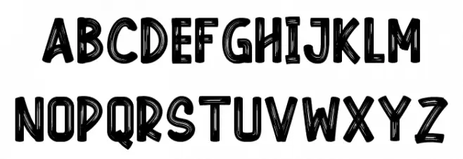 Lionburg Font Litere mici