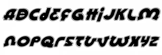 Lionel AcademyItalic Caratteri MAIUSCOLE