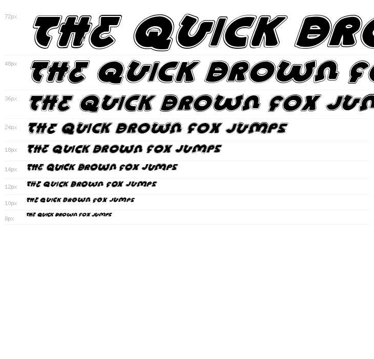 Lionel AcademyItalic Waterfall